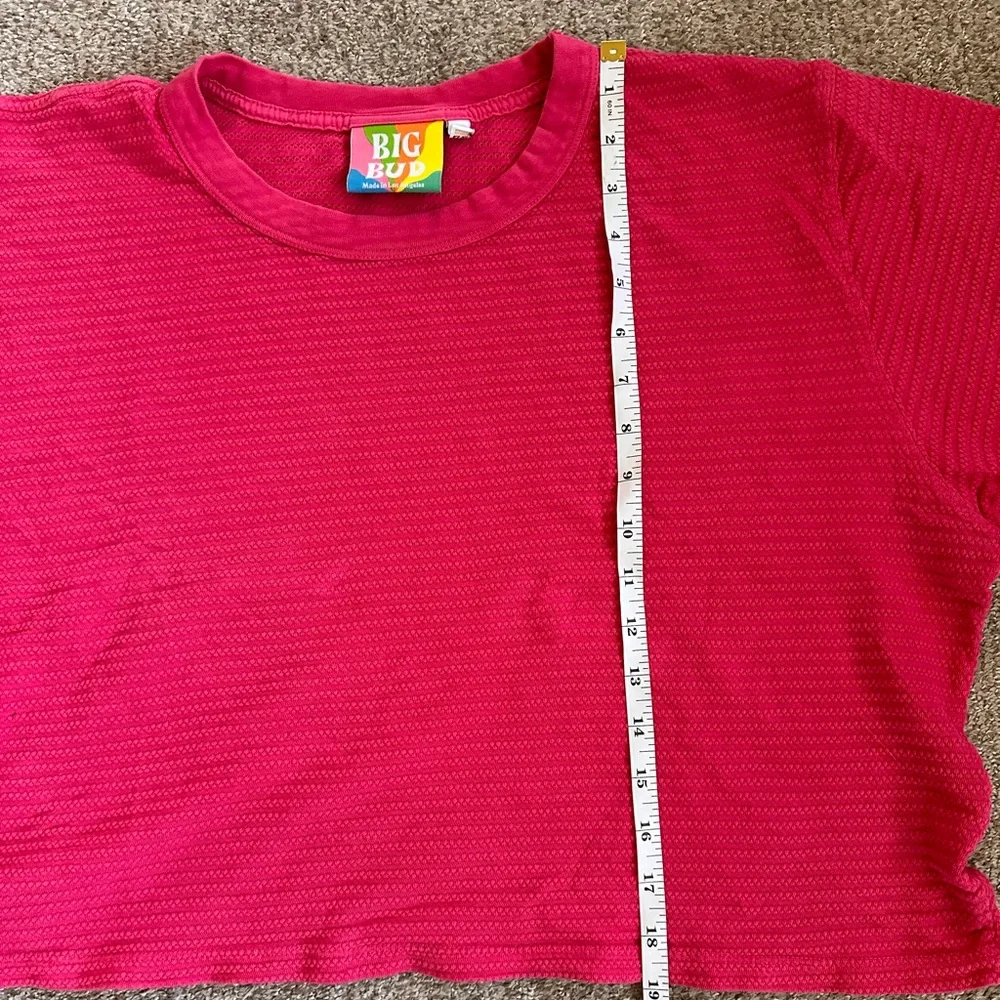 Big Bud Press Pink Short Sleeve Tee Size Xl - Picture 3 of 5